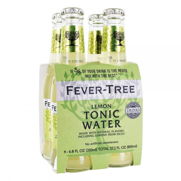 Fever Tree Bitter Lemon Tonic - 4 pack - The Grapevine