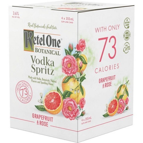 Ketel One Spritz - Grapefruit Rose 4 Pack Can - The Grapevine