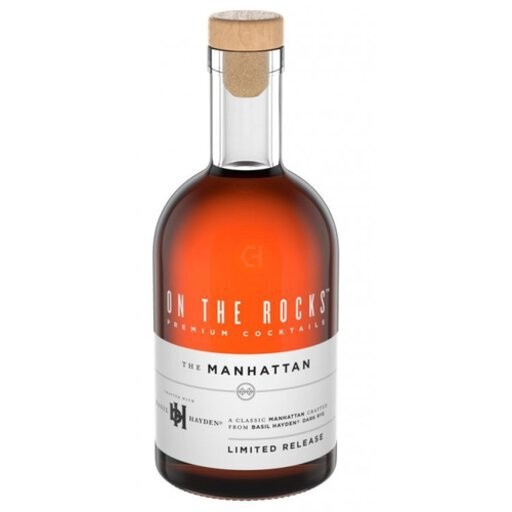 On The Rocks Basil Hayden Manhattan 375ml