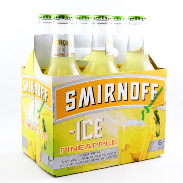 Smirnoff Ice - Pineapple 6 Pack Bottle - The Grapevine