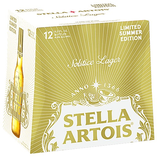 Stella Artois Solstice Lager 12 Pk Bottles The Grapevine